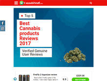 Tablet Screenshot of cannabistuff.com